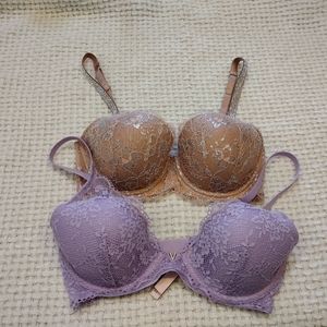 VS bra bundle Love Cloud and Dream Angels demi